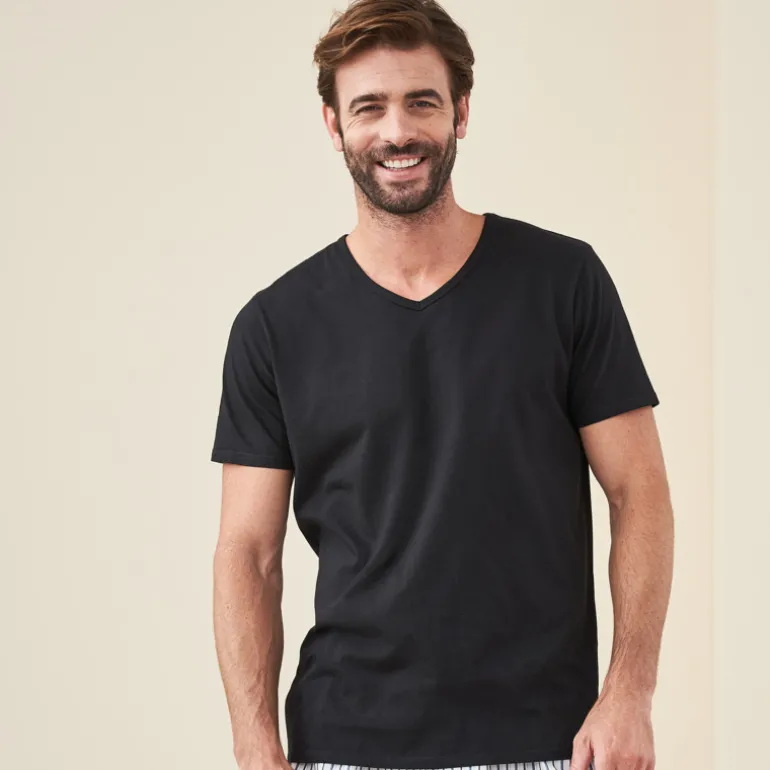 LIVING CRAFTS DEAN | T-Shirt, 2er-Pack^Herren Shirts & Polos