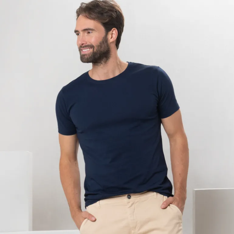 LIVING CRAFTS FABIAN | T-Shirt, 2er-Pack^Herren Shirts & Polos