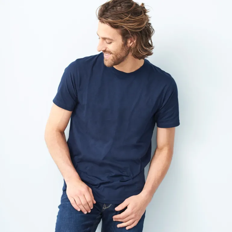 LIVING CRAFTS FABIAN | T-Shirt, 2er-Pack^Herren Shirts & Polos