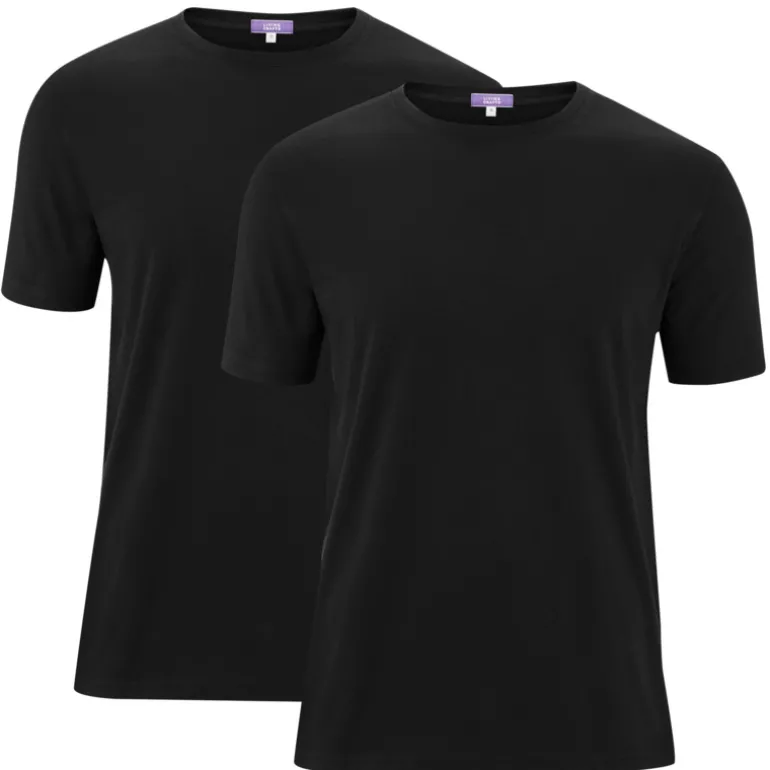 LIVING CRAFTS FABIAN | T-Shirt, 2er-Pack^Herren Shirts & Polos