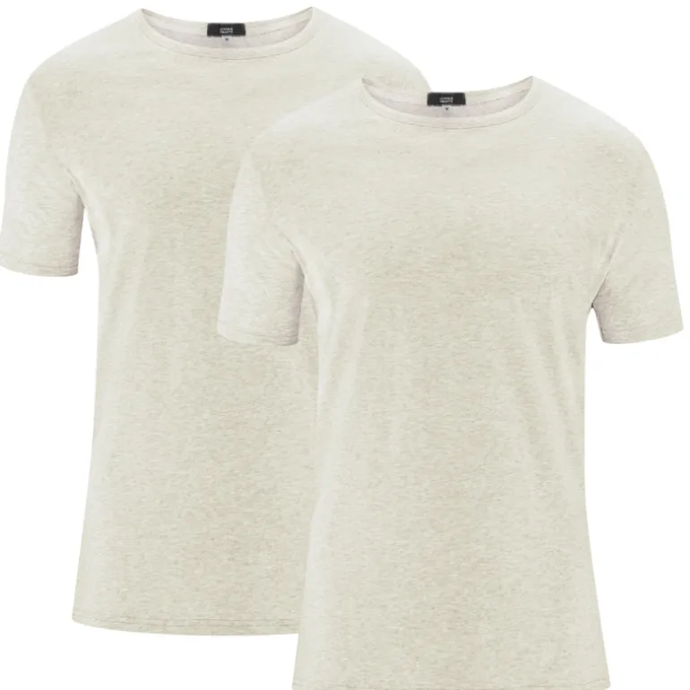 LIVING CRAFTS FABIAN | T-Shirt, 2er-Pack^Herren Shirts & Polos