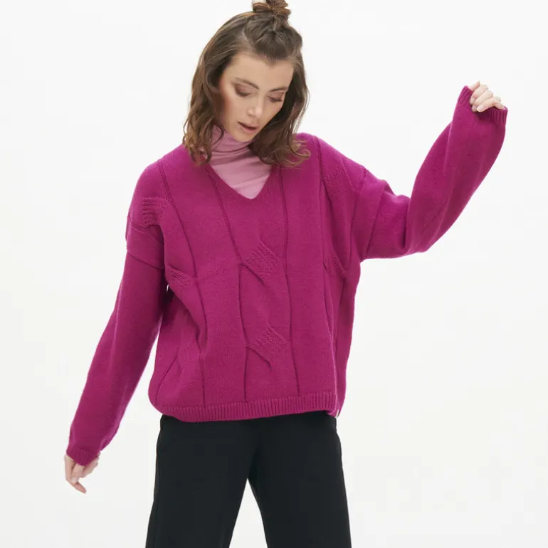 LIVING CRAFTS NEELE | Pullover^Damen Strick & Sweatshirts