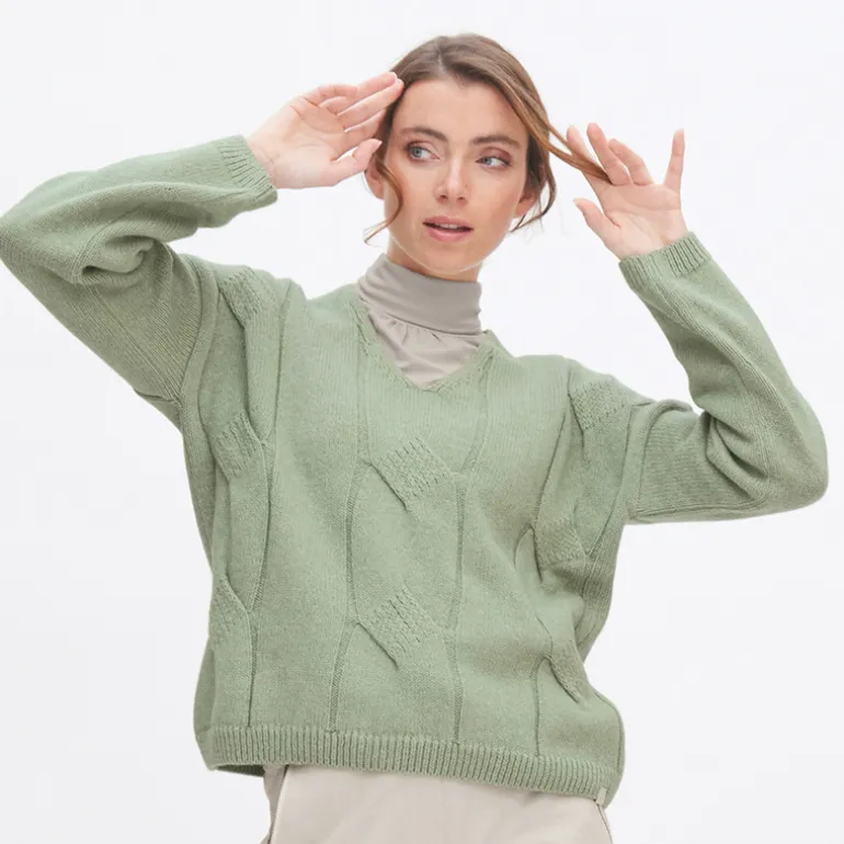 LIVING CRAFTS NEELE | Pullover^Damen Strick & Sweatshirts