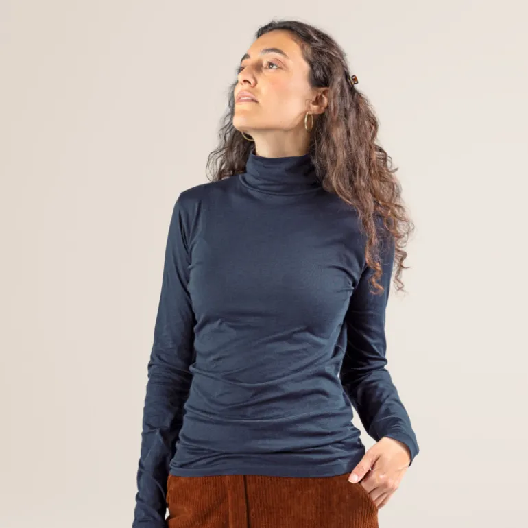 LIVING CRAFTS NIA | Rollkragen-Shirt^Damen Strick & Sweatshirts | Shirts & Tops