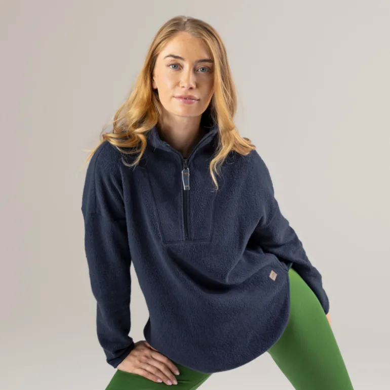 LIVING CRAFTS NIKITA | Fleece-Troyer^Damen Strick & Sweatshirts