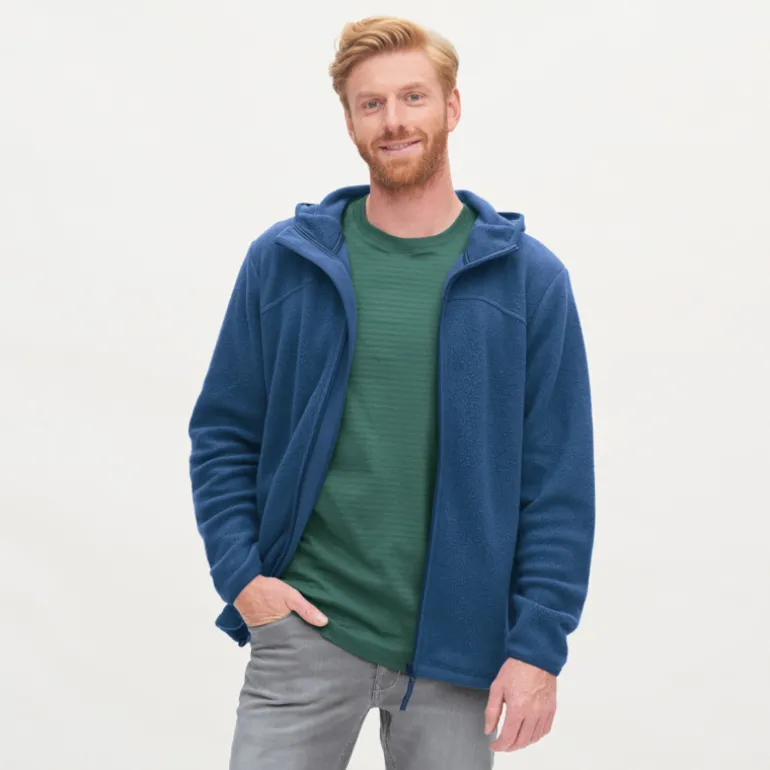 LIVING CRAFTS NORDIAN | Fleece-Jacke^Herren Strickjacken & Jacken