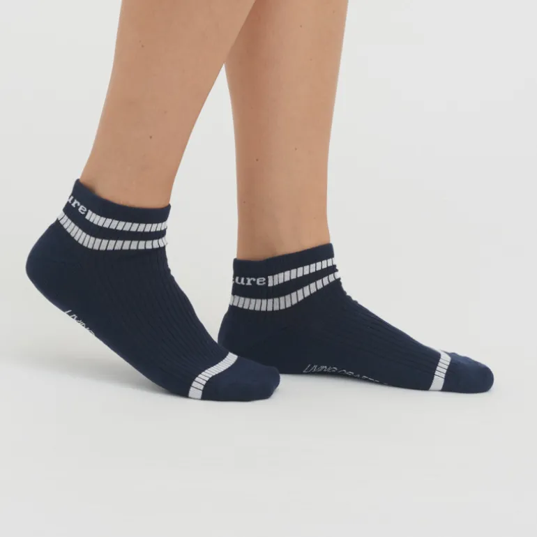 LIVING CRAFTS ORELL | Hohe Sneaker-Socken, 2er Pack^Damen Socken | Socken & Strumpfhosen