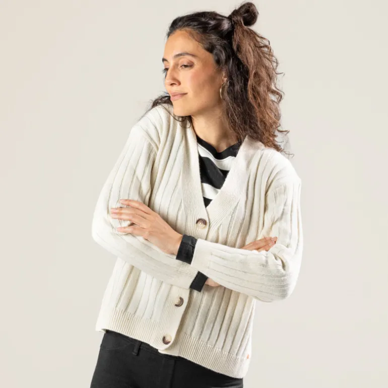 LIVING CRAFTS PIRALA | Strickjacke^Damen Strickjacken & Jacken