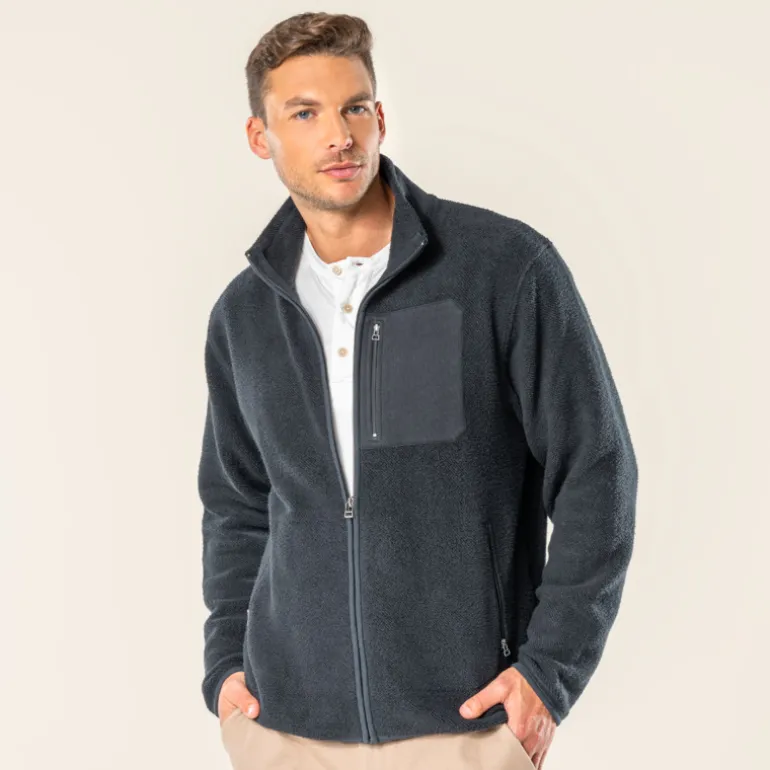 LIVING CRAFTS SENNA | Fleece-Jacke^Herren Strickjacken & Jacken