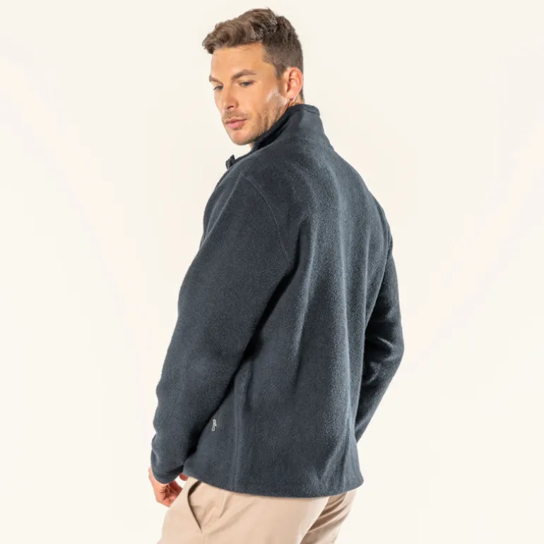 LIVING CRAFTS SENNA | Fleece-Jacke^Herren Strickjacken & Jacken